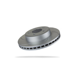 Pedders 6107230SGL Slotted Geomet Coated Rotor