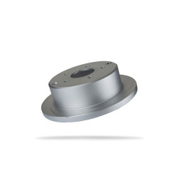 Pedders 6103320SGR Slotted Geomet Coated Rotor