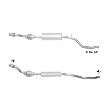 Direc fit CAT in DPF Magnaflow Magnaflow Catalytic Converter for PEUGEOT | race-shop.si