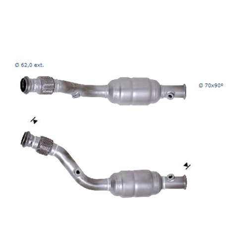 Direc fit CAT in DPF Magnaflow Magnaflow Catalytic Converter for PEUGEOT | race-shop.si