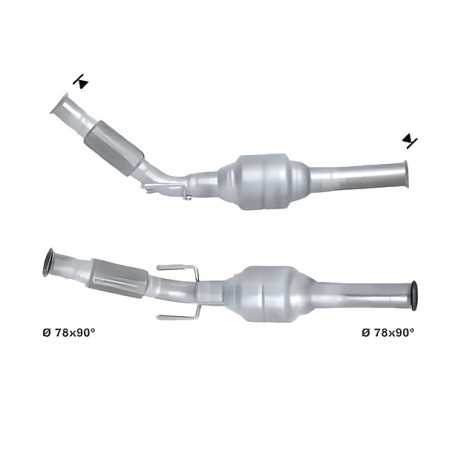 Direc fit CAT in DPF Magnaflow Magnaflow Catalytic Converter for PEUGEOT | race-shop.si