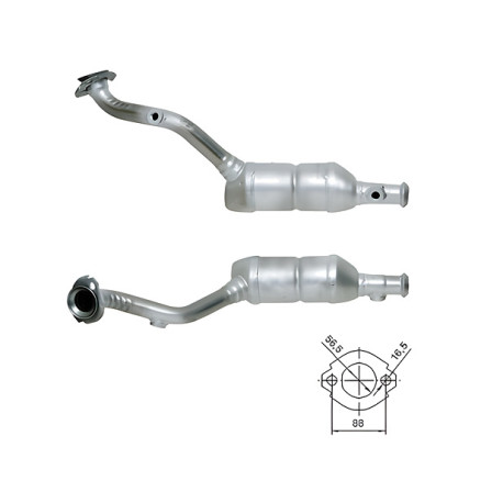 Direc fit CAT in DPF Magnaflow Magnaflow Catalytic Converter for RENAULT | race-shop.si