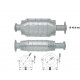 Direc fit CAT in DPF Magnaflow Magnaflow Catalytic Converter for RENAULT | race-shop.si