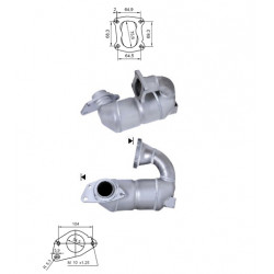 Magnaflow Catalytic Converter for RENAULT