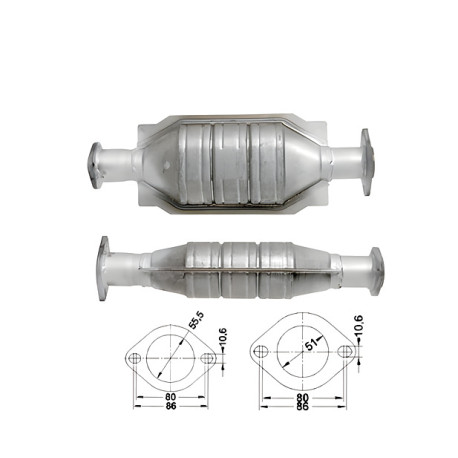 Direc fit CAT in DPF Magnaflow Magnaflow Catalytic Converter for RENAULT | race-shop.si