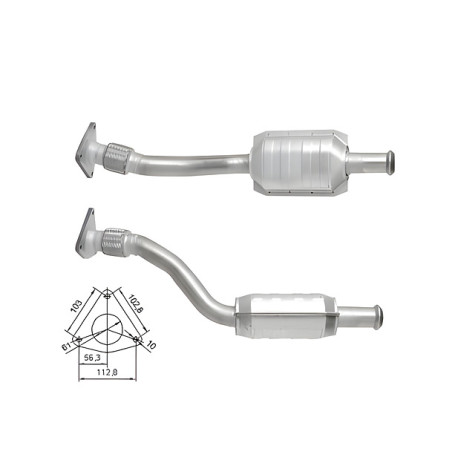 Direc fit CAT in DPF Magnaflow Magnaflow Catalytic Converter for RENAULT | race-shop.si