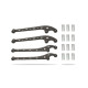 Krmilne ročice in kroglični zglobi Pedders 435179 Control Arm (Set 4 Arms) | race-shop.si