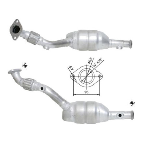 Direc fit CAT in DPF Magnaflow Magnaflow Catalytic Converter for RENAULT | race-shop.si