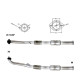 Direc fit CAT in DPF Magnaflow Magnaflow Catalytic Converter for SAAB | race-shop.si