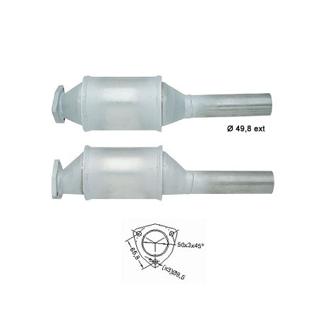 Direc fit CAT in DPF Magnaflow Magnaflow Catalytic Converter for SEAT | race-shop.si