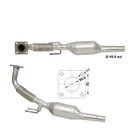 Direc fit CAT in DPF Magnaflow Magnaflow Catalytic Converter for SEAT VOLKSWAGEN | race-shop.si