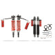 vzmetenje z nastavljivo višino - Coilovers Pedders 169002 Trak Ryder Extreme XA Coilover Kit | race-shop.si