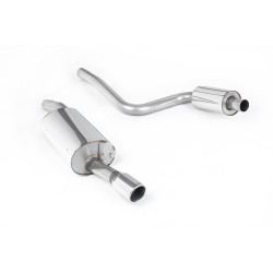 Cat-back Milltek exhaust Ford Fiesta Mk6 ST 2005-2008