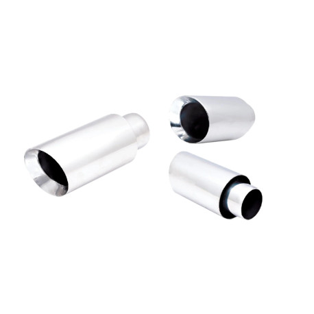 Izpušni sistemi XFORCE XForce Tips for SUBARU BRZ (1 pc), silver | race-shop.si