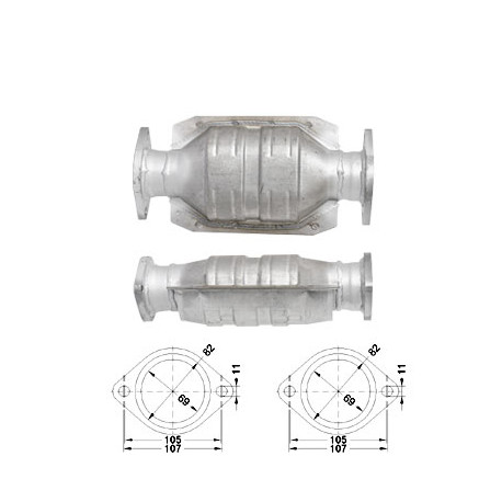 Direc fit CAT in DPF Magnaflow Magnaflow Catalytic Converter for TOYOTA | race-shop.si