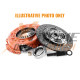 Sklopke in vztrajniki Xtreme KTY30092-1A Clutch Kit Xtreme Outback Heavy Duty Organic | race-shop.si