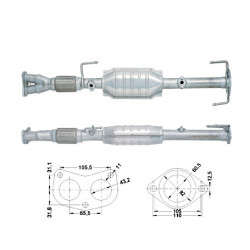 Magnaflow Catalytic Converter for TOYOTA