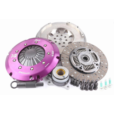 Sklopke in vztrajniki Xtreme KTY24646-1A Clutch Kit Xtreme Performance Heavy Duty Organic Incl Flywheel | race-shop.si