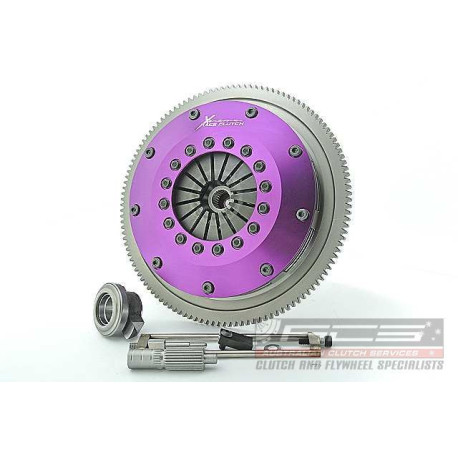 Sklopke in vztrajniki Xtreme KSU20520-2E Xtreme Performance 200mm Rigid Ceramic Twin Plate Clutch Kit Incl Flywheel 1200Nm | race-shop.si