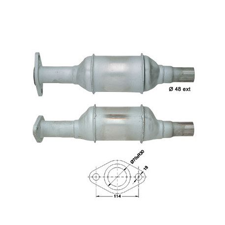 Direc fit CAT in DPF Magnaflow Magnaflow Catalytic Converter for VOLVO | race-shop.si