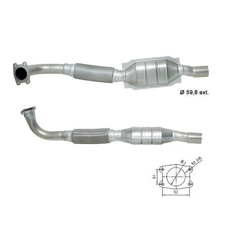 Direc fit CAT in DPF Magnaflow Magnaflow Catalytic Converter for VOLVO | race-shop.si