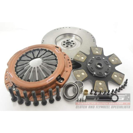 Sklopke in vztrajniki Xtreme KNI28514-1B Clutch Kit Xtreme Outback Heavy Duty Sprung Ceramic Incl Flywheel 850Nm 1100KG (40%) | race-shop.si