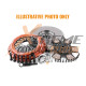 Sklopke in vztrajniki Xtreme KNI24530-1B Clutch Kit Xtreme Outback Heavy Duty Sprung Ceramic Incl Flywheel 570Nm 850KG (25%) | race-shop.si