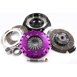 KNI23561-2A Xtreme Performance 230mm Sprung hub Organic Twin Plate Clutch Kit Incl Flywheel 1000Nm