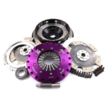 Sklopke in vztrajniki Xtreme KNI23543-2E Xtreme Performance 230mm Rigid Ceramic Twin Plate Clutch Kit Incl Flywheel 1800Nm | race-shop.si