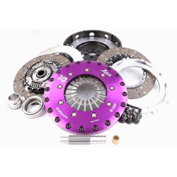 KNI23530-2A Xtreme Performance 230mm Sprung hub Organic Twin Plate Clutch Kit Incl Flywheel 1000Nm