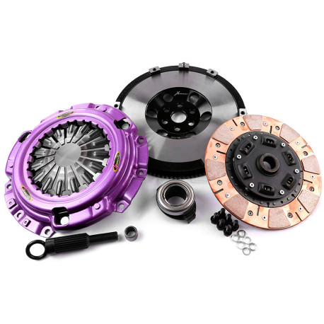 Sklopke in vztrajniki Xtreme KMZ23537-1C Clutch Kit Xtreme Performance Heavy Duty Cushioned Ceramic Incl Flywheel 225mm Upgrade 500Nm | race-shop.si