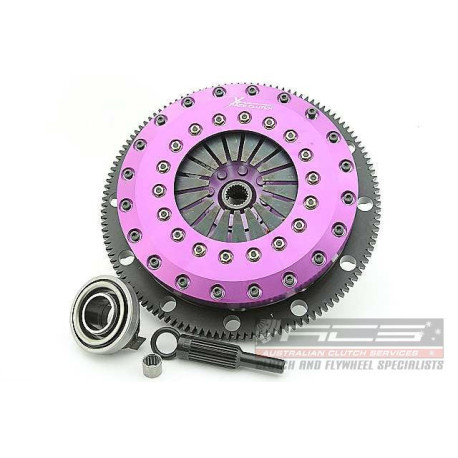 Sklopke in vztrajniki Xtreme KMZ23520-2E Xtreme Performance 230mm Rigid Ceramic Twin Plate Clutch Kit Incl Flywheel 1800Nm | race-shop.si