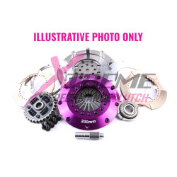 KMZ20580-2B Xtreme Performance 200mm Sprung Ceramic Twin Plate Clutch Kit Incl Flywheel 1200Nm
