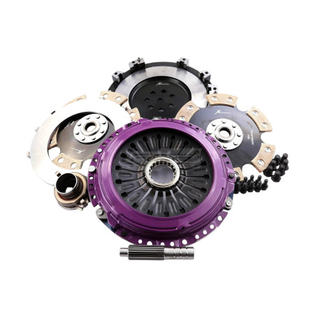 Sklopke in vztrajniki Xtreme KMI23522-2E Xtreme Performance 230mm Rigid Ceramic Twin Plate Clutch Kit Incl Flywheel 1800Nm | race-shop.si