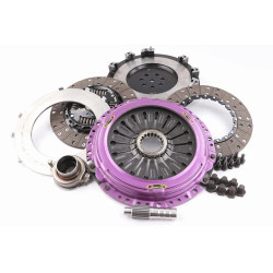 KMI23522-2A Xtreme Performance 230mm Sprung hub Organic Twin Plate Clutch Kit Incl Flywheel 1000Nm