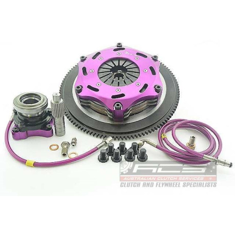 Sklopke in vztrajniki Xtreme KMI18682-2E Xtreme Performance 184mm Rigid Ceramic Twin Plate Clutch Kit Incl Flywheel & CSC 1220Nm | race-shop.si