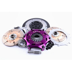 KMI18524-2E Xtreme Performance 184mm Rigid Ceramic Twin Plate Clutch Kit Incl Flywheel 1220Nm