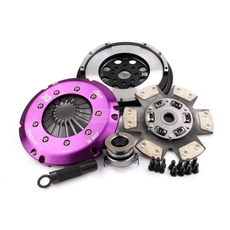 Sklopke in vztrajniki Xtreme KLT24530-1B Clutch Kit Xtreme Performance Heavy Duty Sprung Ceramic Incl Flywheel 910Nm | race-shop.si