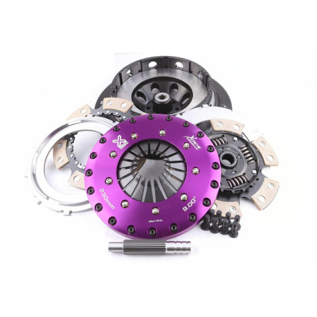 Sklopke in vztrajniki Xtreme KFD23558-2B Xtreme Performance 230mm Sprung Ceramic Twin Plate Clutch Kit Incl Flywheel 1000Nm | race-shop.si