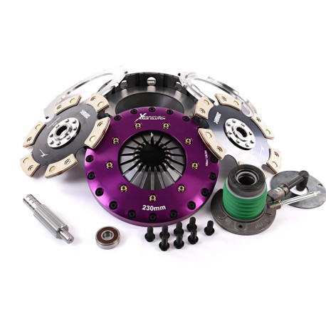 Sklopke in vztrajniki Xtreme KCR23636-2E Xtreme Performance 230mm Rigid Ceramic Twin Plate Clutch Kit Incl Flywheel & CSC 1800Nm | race-shop.si