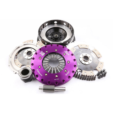 Sklopke in vztrajniki Xtreme KBM23560-2E Xtreme Performance 230mm Rigid Ceramic Twin Plate Clutch Kit Incl Flywheel 1800Nm | race-shop.si