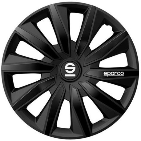 Dodatki za kolesa SPARCO Pokrovi koles SPARCO MILANO - 14" (črna) | race-shop.si