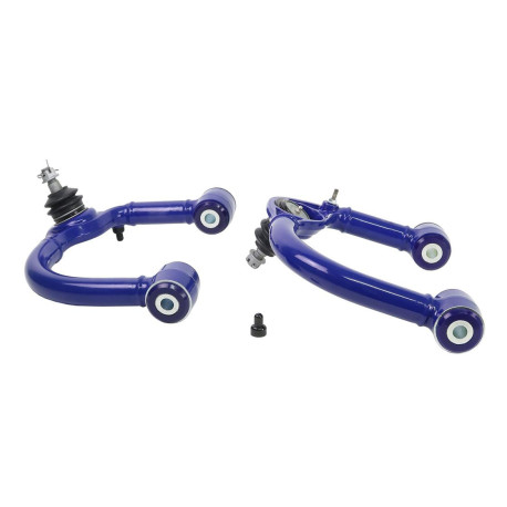 Poliuretanski silent bloki SuperPro Front Upper Control Arm Complete Assembly Fixed Offset + Ball Joint +2° Caster for Toyota/Lexus | race-shop.si