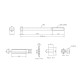 Poliuretanski silent bloki SuperPro Front Sway Bar Link for Hyundai Excel/S Coupe | race-shop.si