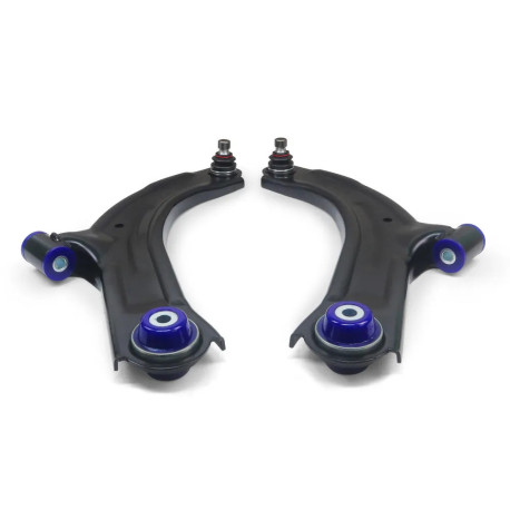 Poliuretanski silent bloki SuperPro Front Lower Control Arm Assembly Kit + Ball Joint for Nissan Cube/Note/Tiida | race-shop.si