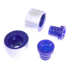 SuperPro Front Lower Control Arm Inner Rear Anti Lift Bush Kit +1.0° Caster for VW Fox/Polo, Audi A2