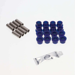 SuperPro Front & Rear Radius Arm Bush Kit 16mm for Triumph GT6/Herald/Italia/Spitfire, TVR Grantura/Griffith 400/Tuscan, Marcos