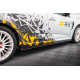 Body kit a vizuálne doplnky Street Pro Side Skirts Diffusers Renault Megane RS Mk4 (black-red) | race-shop.si