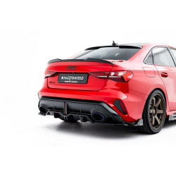 Rear Splitter (with vertical bars) V.2 Audi RS3 Sedan 8Y Facelift