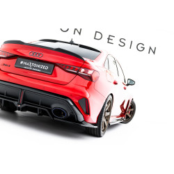 Rear Splitter (with vertical bars) V.1 Audi RS3 Sedan 8Y Facelift